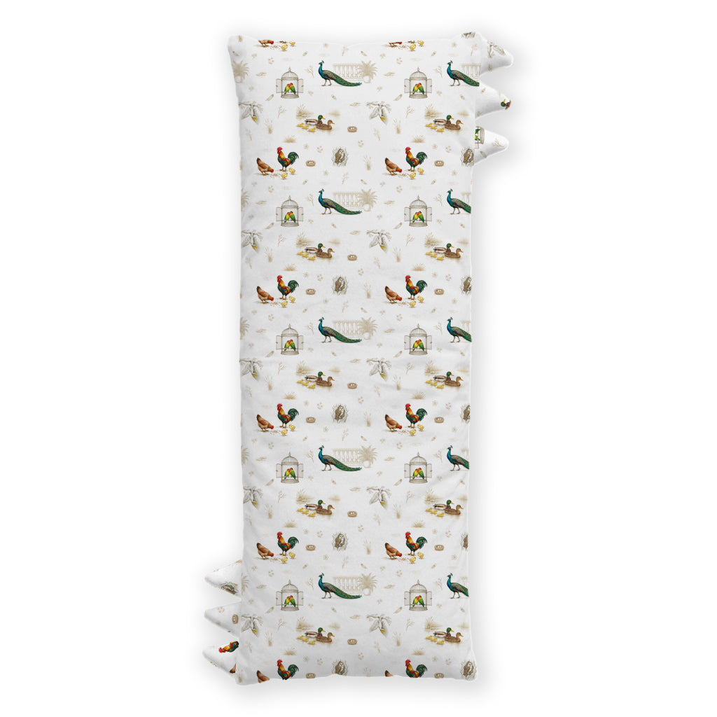 Open Meadows Bamboo Kids Pillow with Sorona® Filling in Bird print