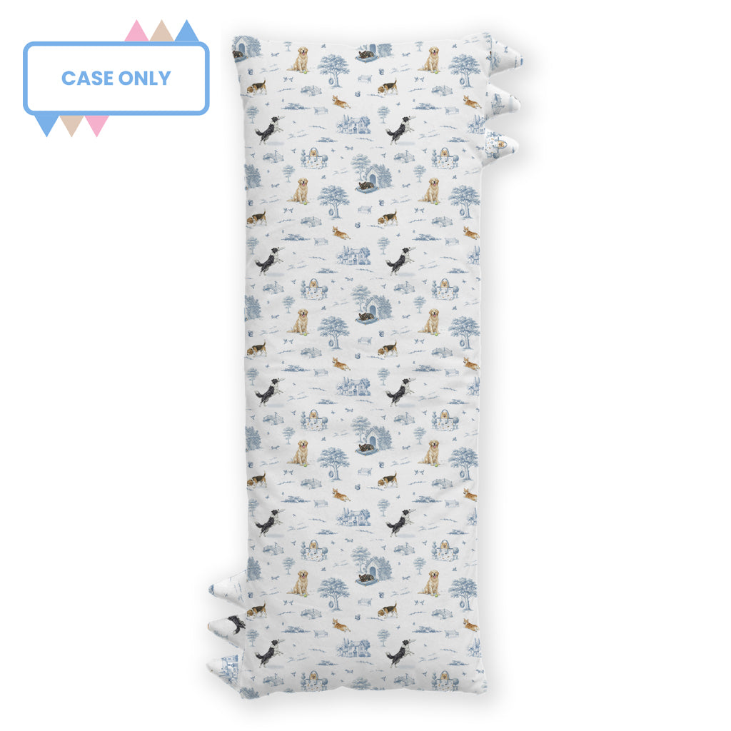 Open Meadows Bamboo Kids’ Pillowcase in Dog print