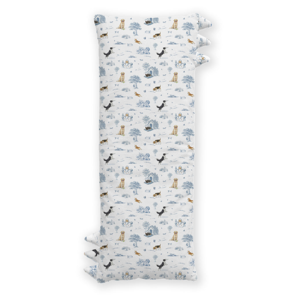 Open Meadows Bamboo Kids Pillow with Sorona® Filling in Dog print