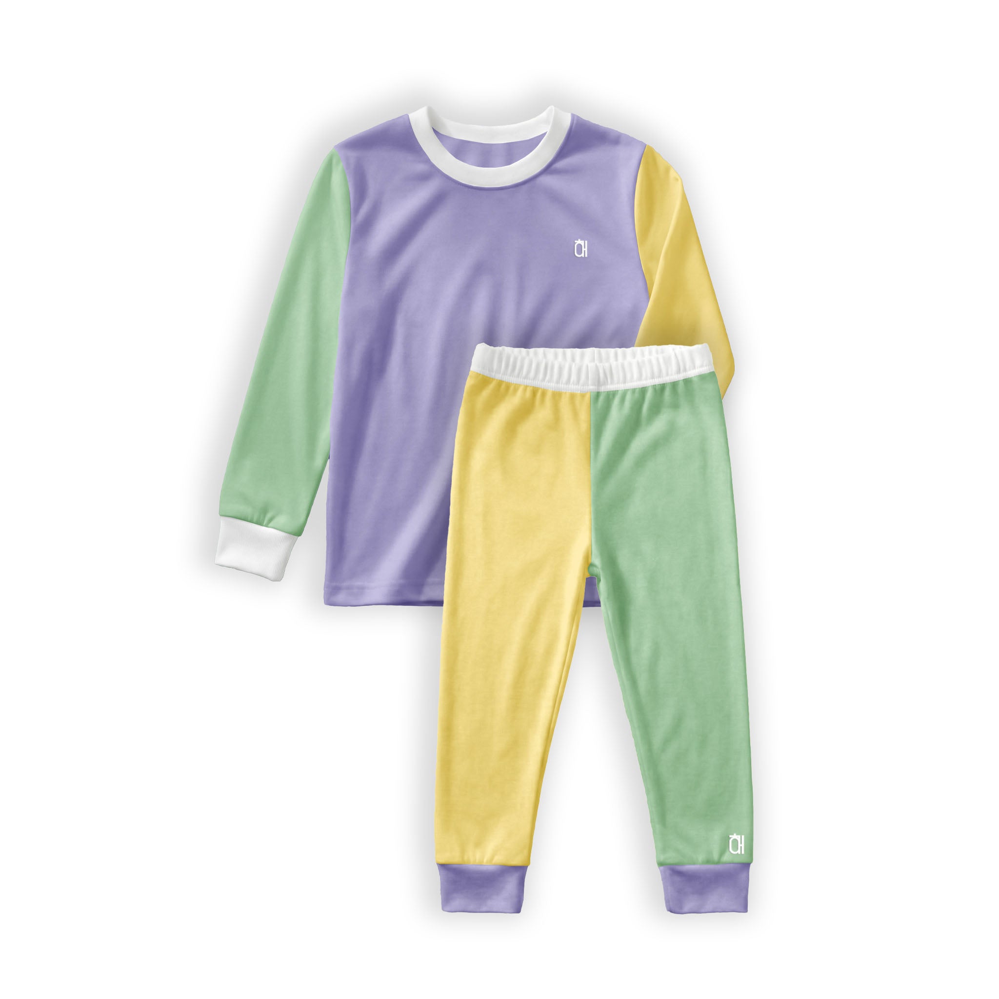 The Farmer's Market Bamboo Kids Long Sleeve Pajamas 2PC Set