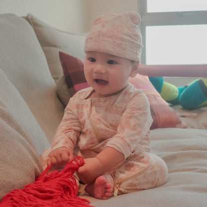 Hae Hae Bamboo Zip-Up Sleep Suit & Romper with HaeZip™