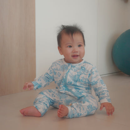 Hae Hae Bamboo Zip-Up Sleep Suit & Romper with HaeZip™