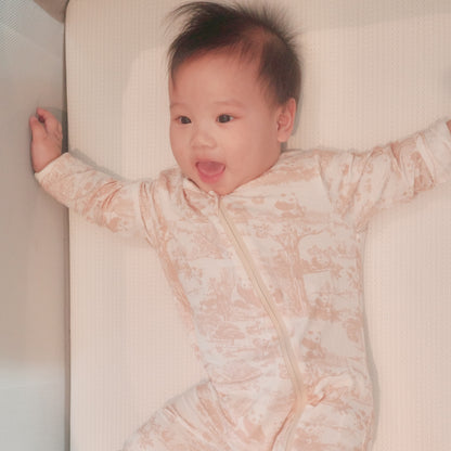 Hae Hae Bamboo Zip-Up Sleep Suit & Romper with HaeZip™