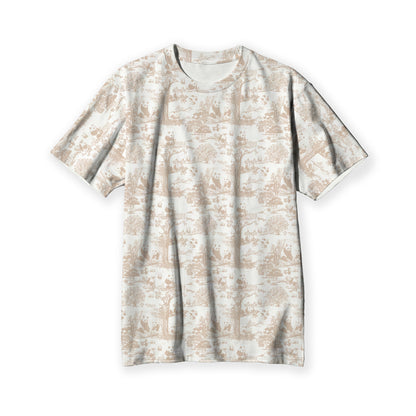 Porcelain Panda Adult Unisex Bamboo Short Sleeve Top | Ultra-Soft, Breathable & Cooling Loungewear