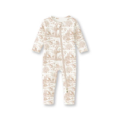 Hae Hae Bamboo Zip-Up Sleep Suit & Romper with HaeZip™