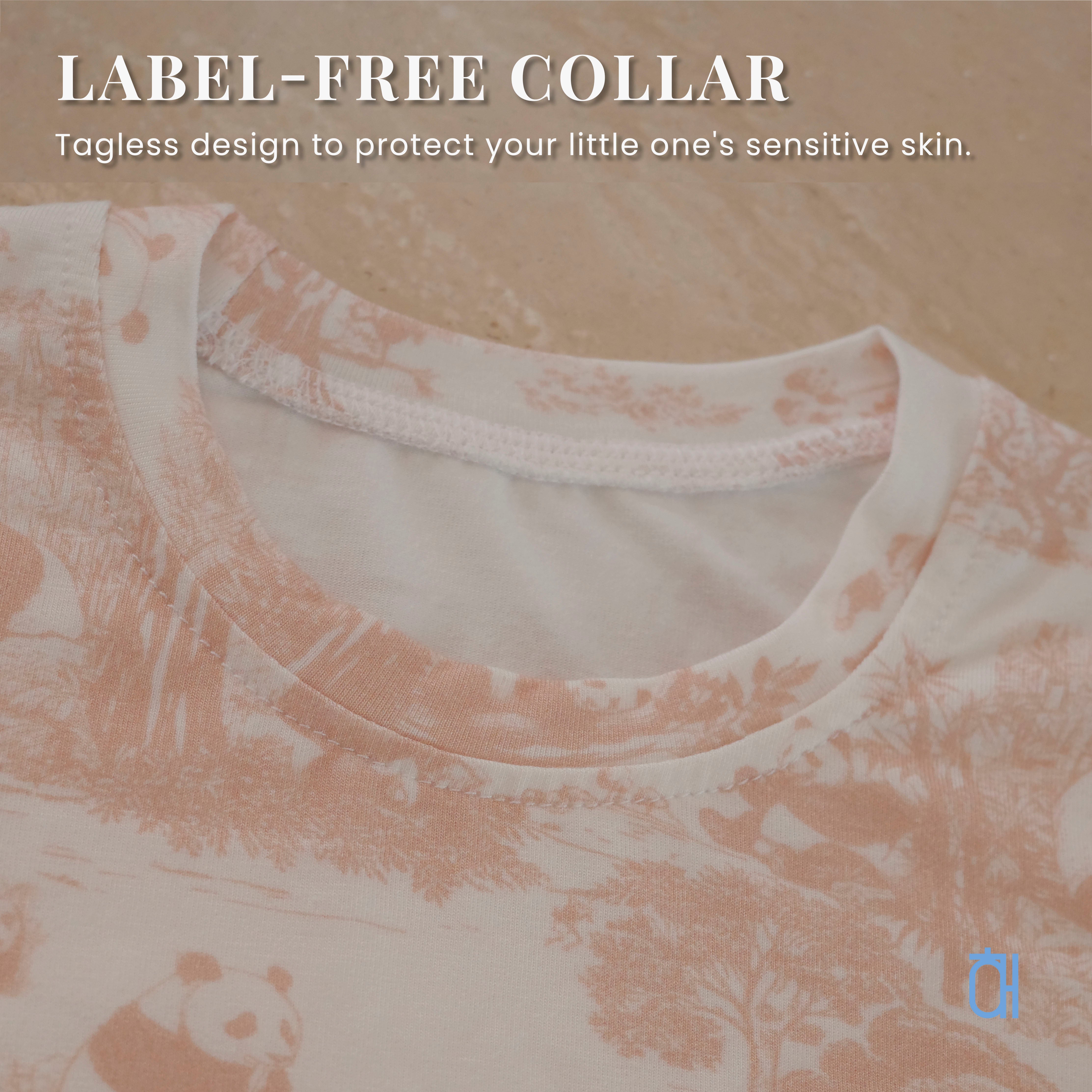 Hae Hae Porcelain Panda Bamboo Long Sleeve Shirt