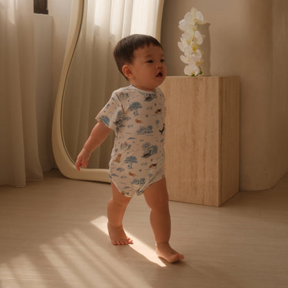 Open Meadows Snap Romper lifestyle — open-meadows-bamboo-snap-romper-onesie — 3