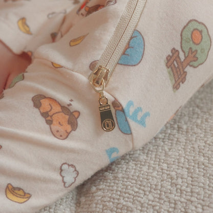 [CNY 2026] Hae Hae Bamboo Zip-Up Sleep Suit & Romper with HaeZip™