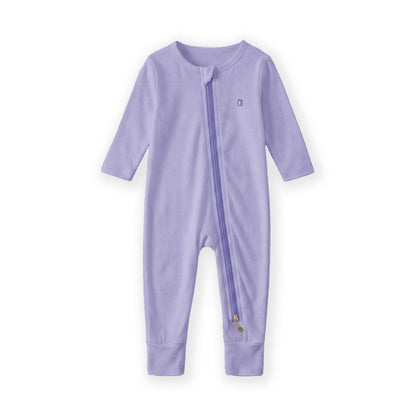 The Farmer's Market Bamboo Zip Sleep Suit Romper with HaeZip™