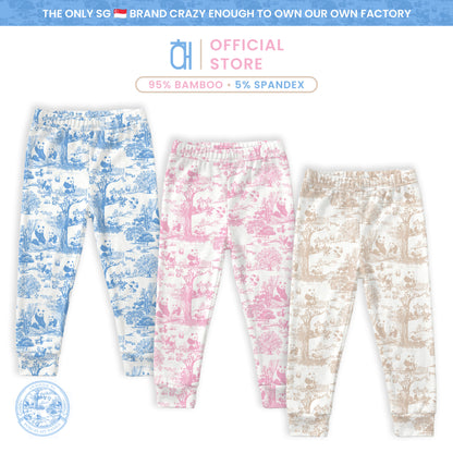 Hae Hae Porcelain Panda Bamboo Kids Long Pants