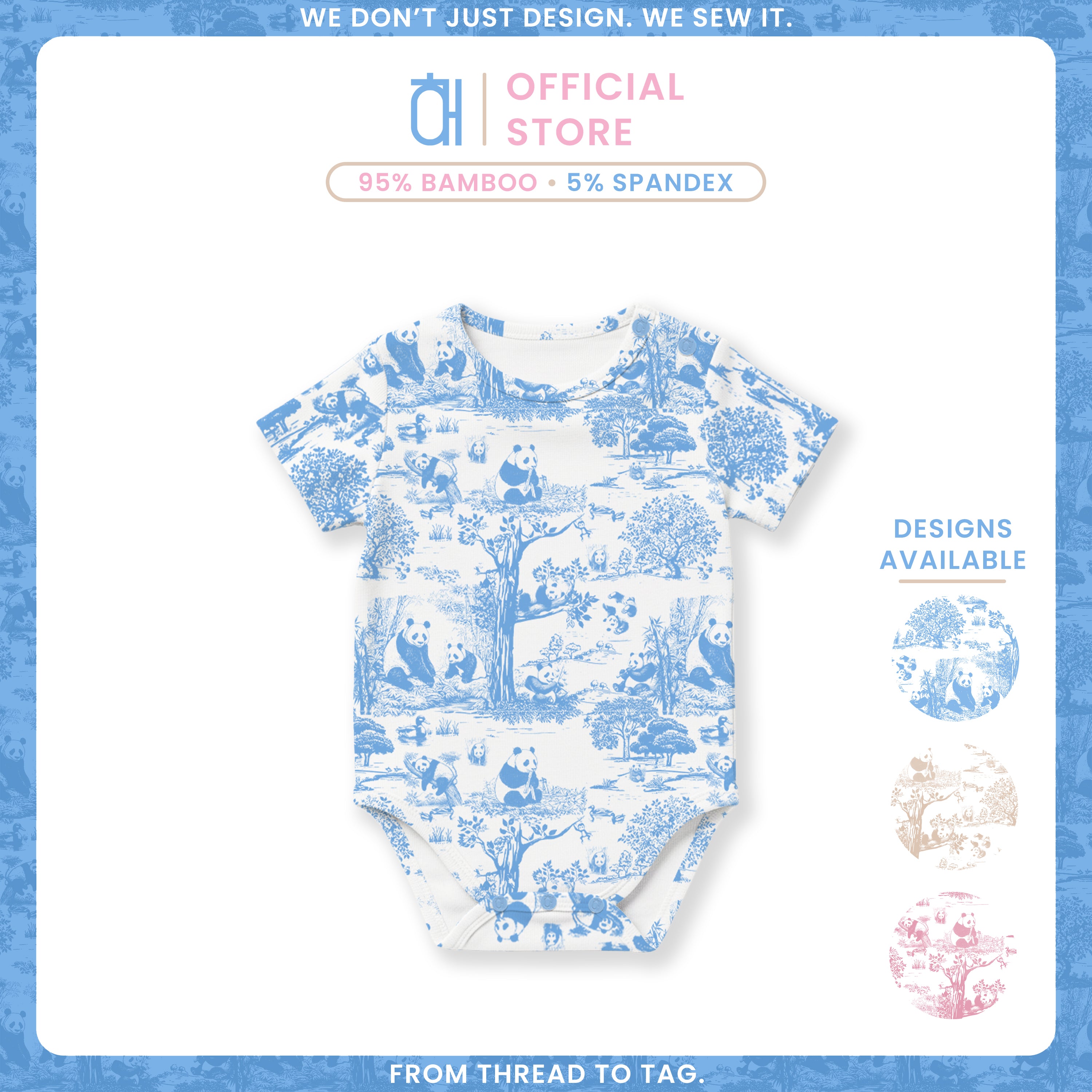 Hae Hae Bamboo Snap Romper & Onesie