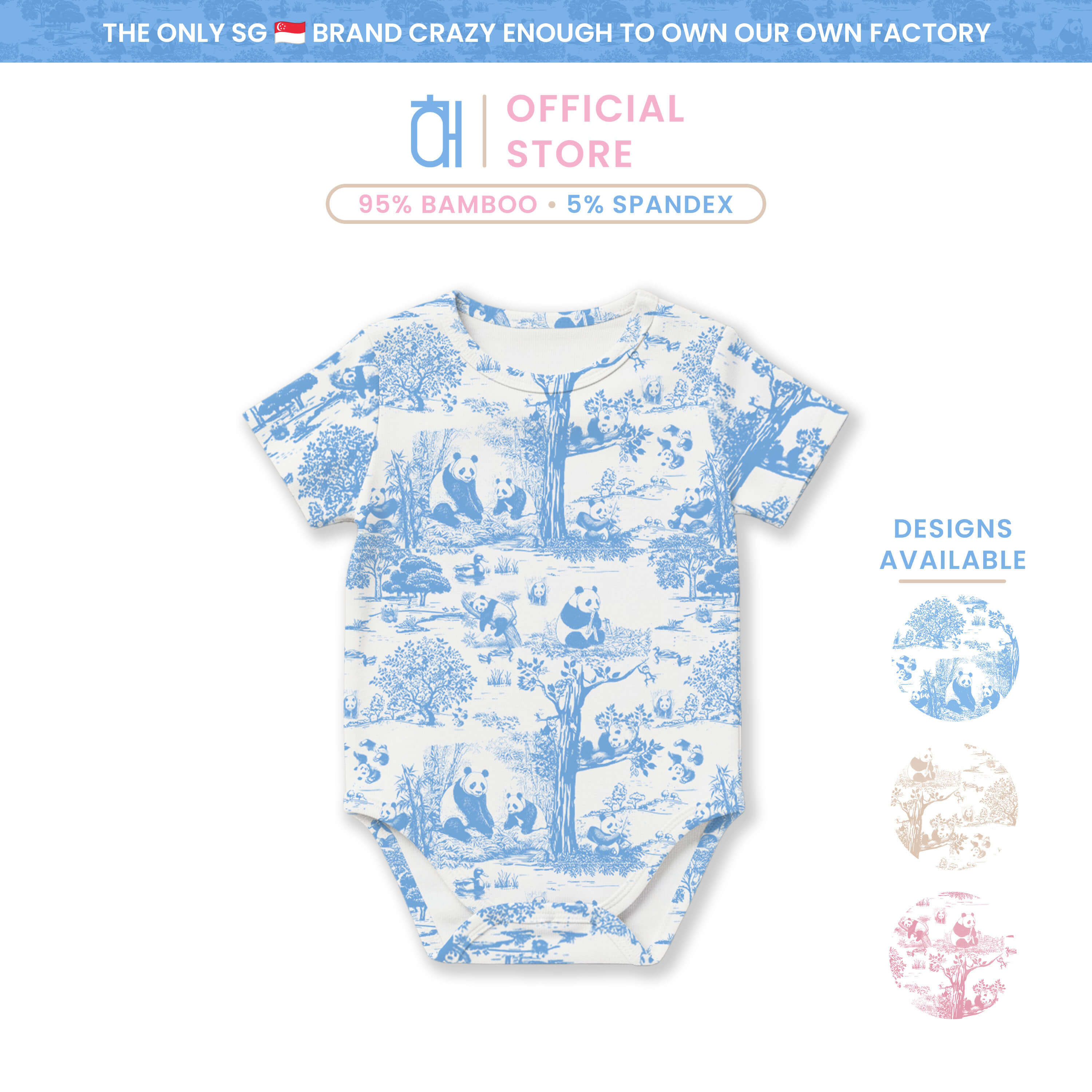 Hae Hae Bamboo Snap Romper & Onesie