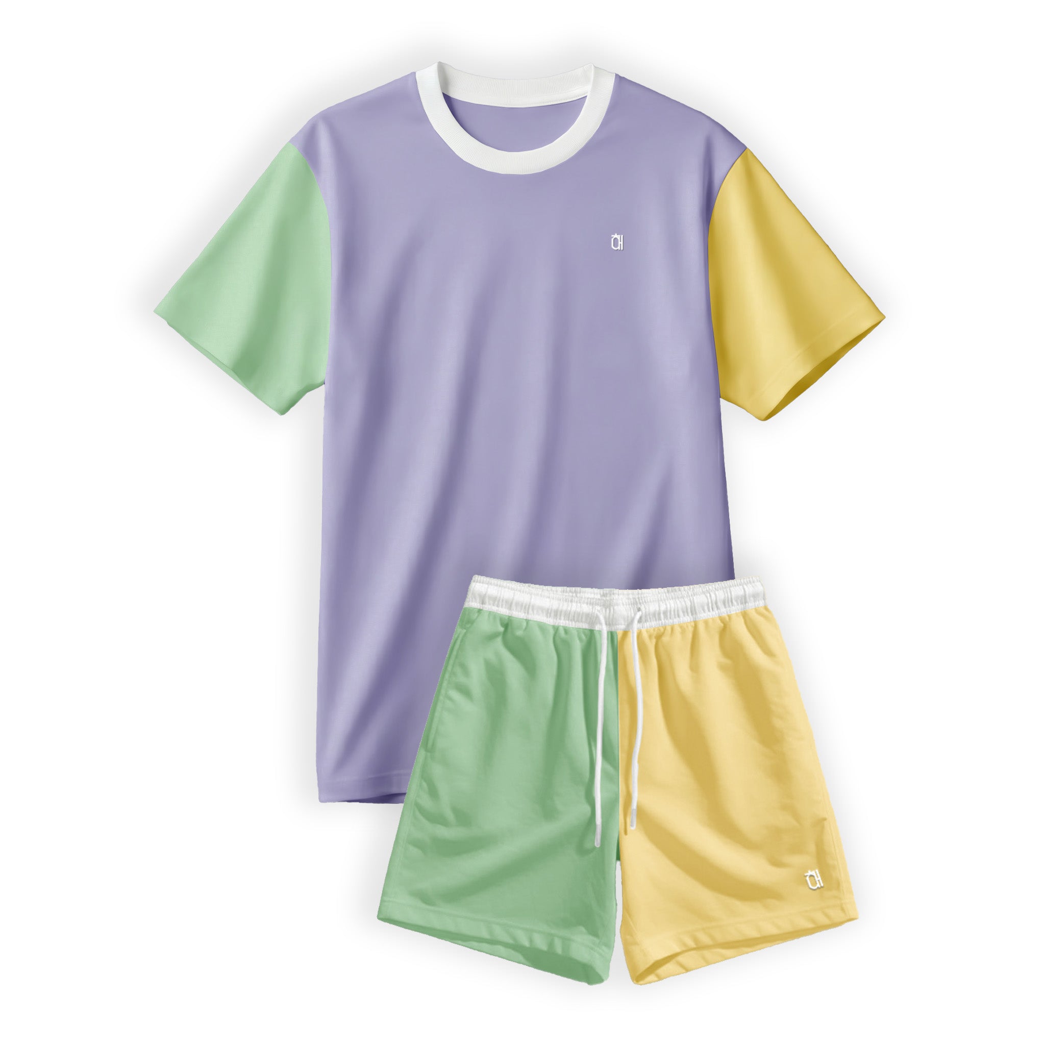 The Farmer's Market Adult Unisex Bamboo Lounge Set – Short Sleeve T-Shirt & Shorts | Ultra-Soft, Breathable & Cooling Loungewear