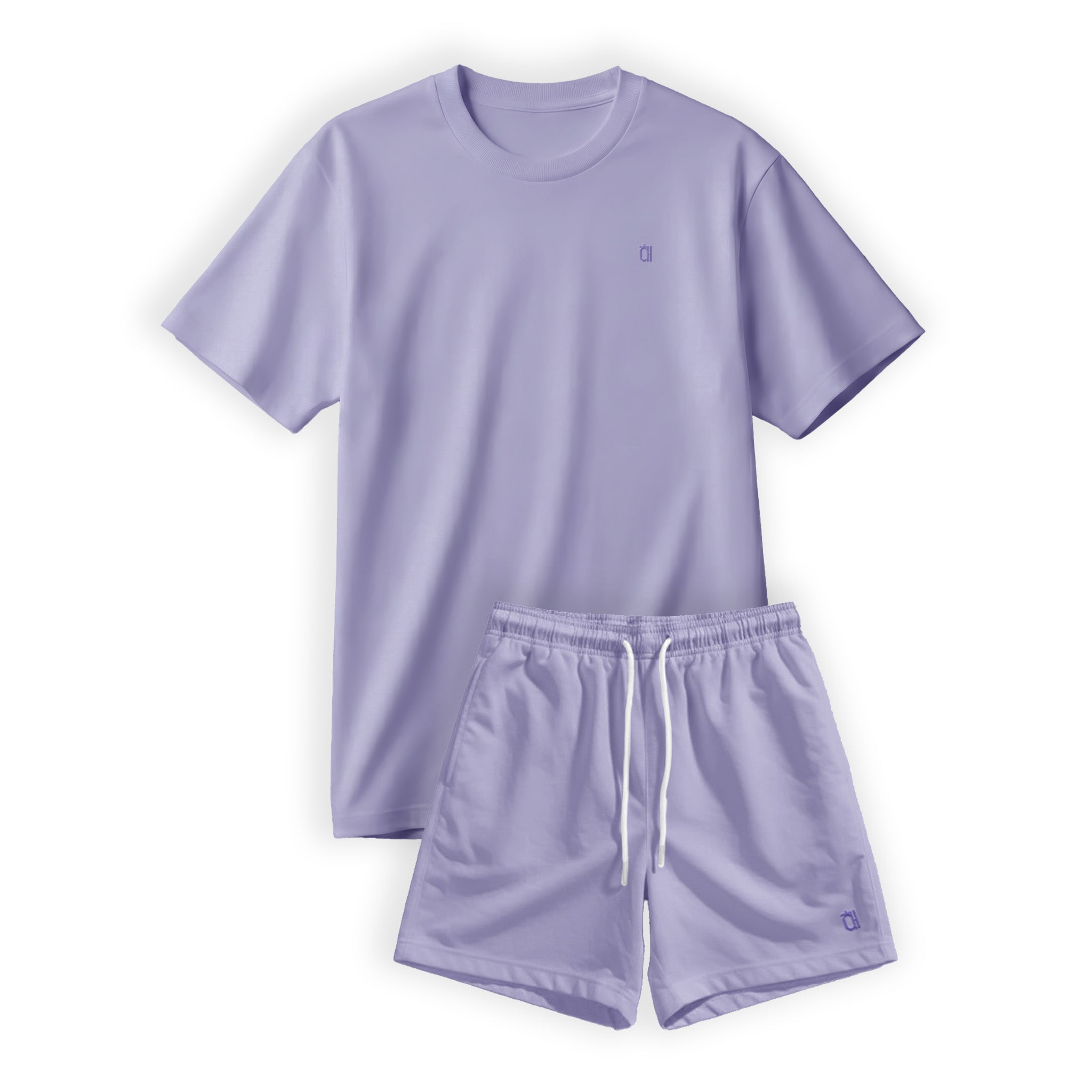 The Farmer's Market Adult Unisex Bamboo Lounge Set – Short Sleeve T-Shirt & Shorts | Ultra-Soft, Breathable & Cooling Loungewear