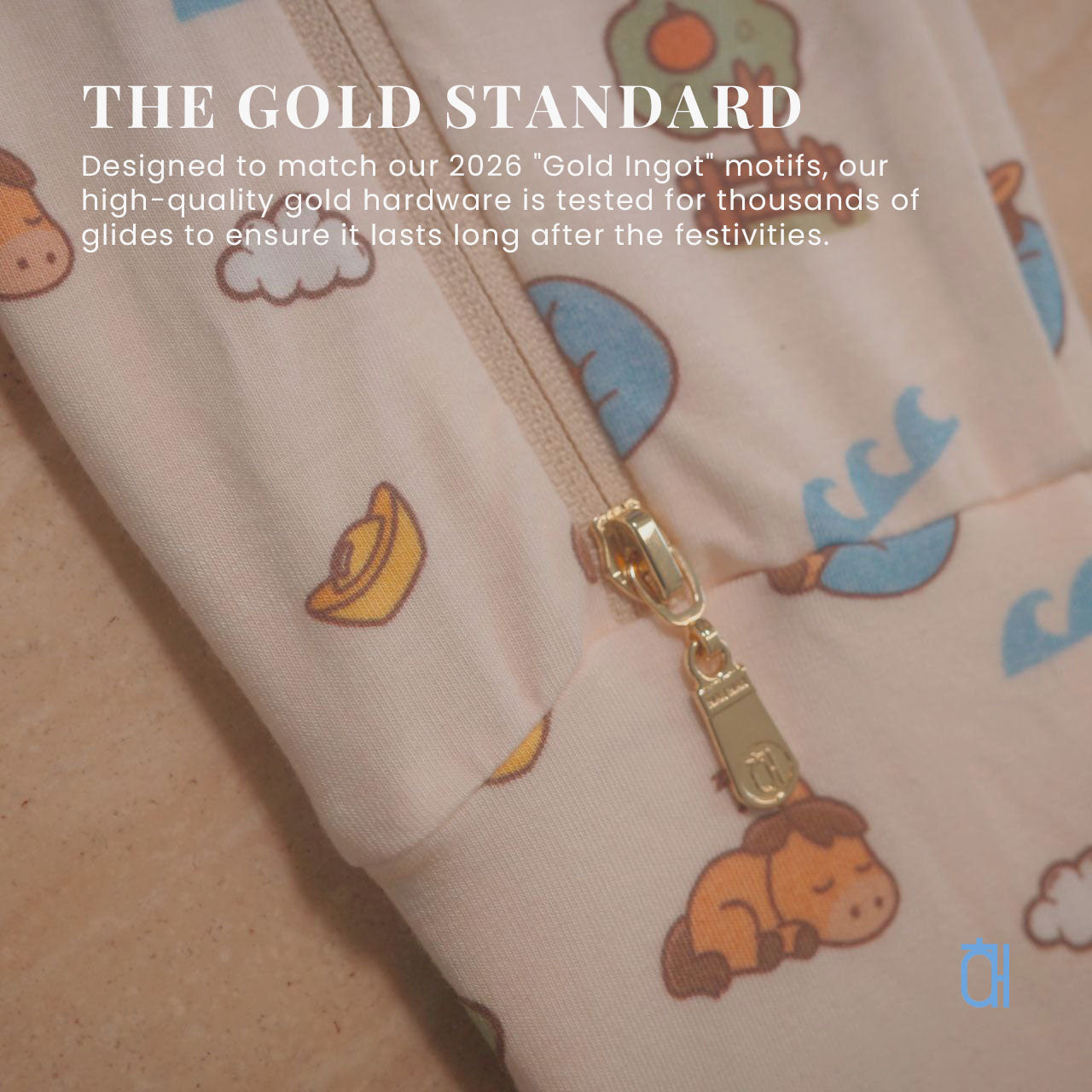 [CNY 2026] Hae Hae Bamboo Zip-Up Sleep Suit & Romper with HaeZip™