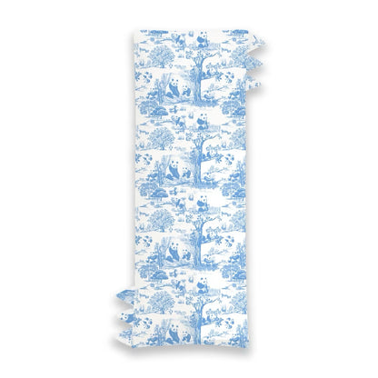 bamboo baby pillow in blue, with Dupont Sorona Filling