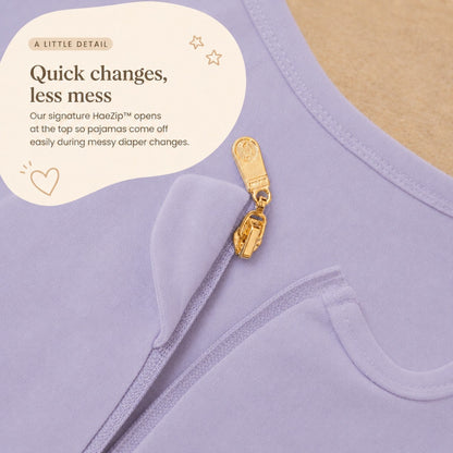 Farmer's Market HaeZip quick-change zipper detail