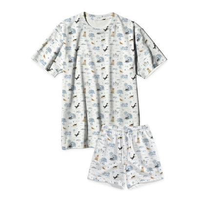 Open Meadows adult lounge set — Dog variant