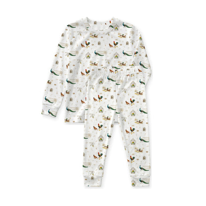 Open Meadows Bird long-sleeve pyjama set