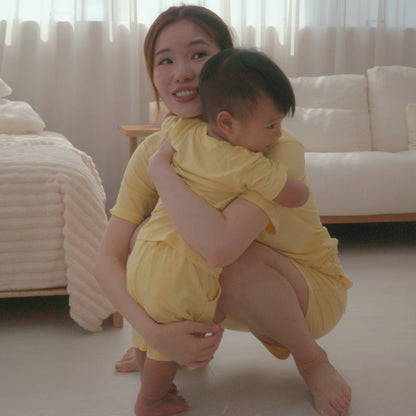 Hae Hae 竹纤维短袖衬衫和短裤