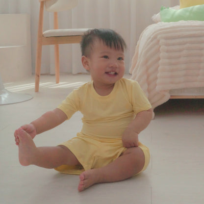 Hae Hae 竹纤维短袖衬衫和短裤