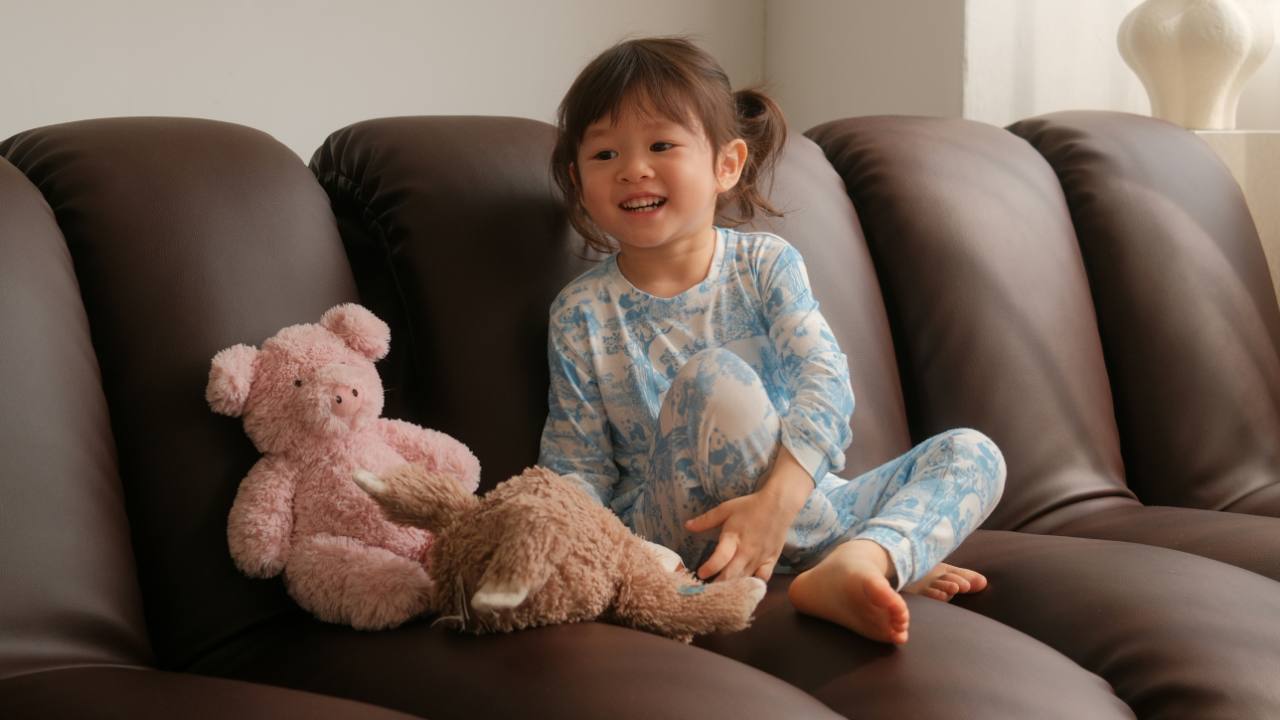 Porcelain Panda bamboo clothing for babies and children